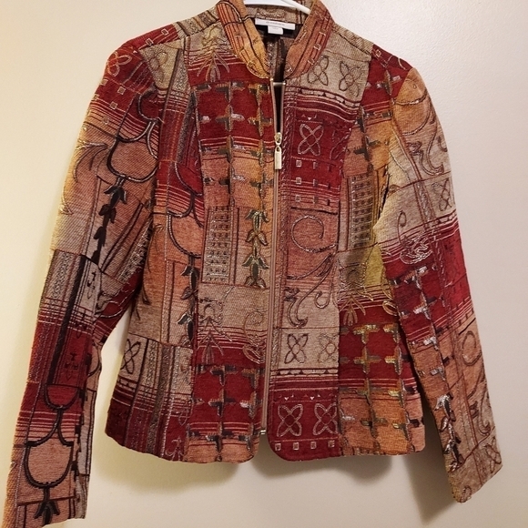 ☆☆♡♡Dressbarn small jacket front Zipper - Picture 5 of 7